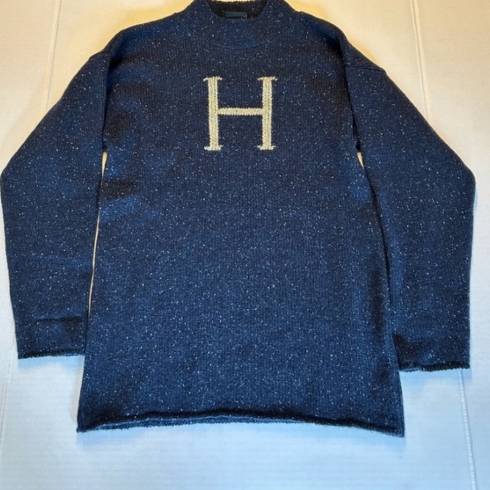 Wizarding World of Harry Potter Universal Studios Wool H Sweater - youth Large